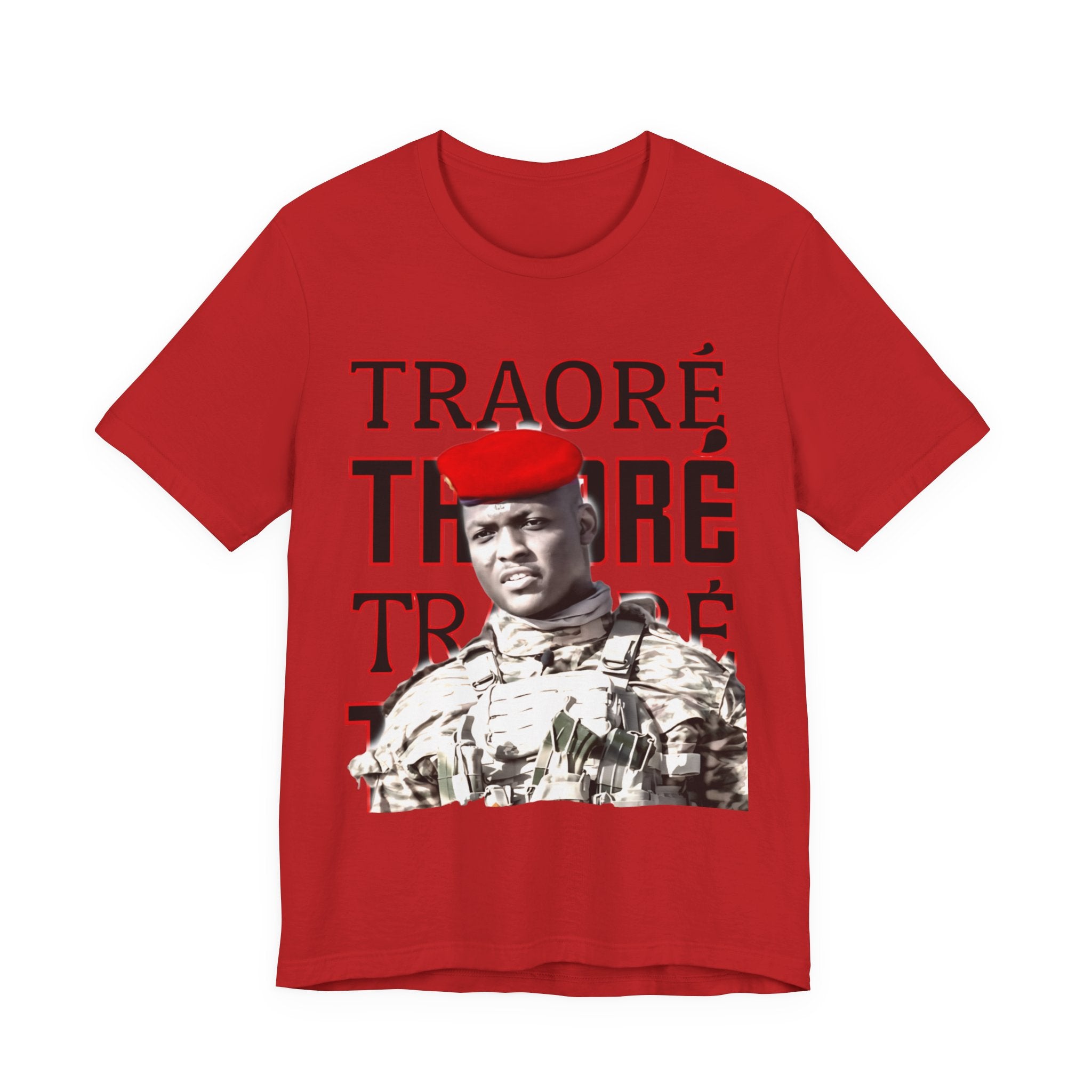 Ibrahim Traore T-shirt Burkina Faso Fashion Tee