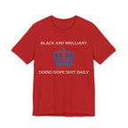 BLACK AND BRILLIANT T-shirt