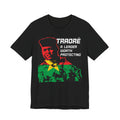 Ibrahim Traore Burkina Faso Flag "A Leader Worth Protecting" Fashion T-shirt