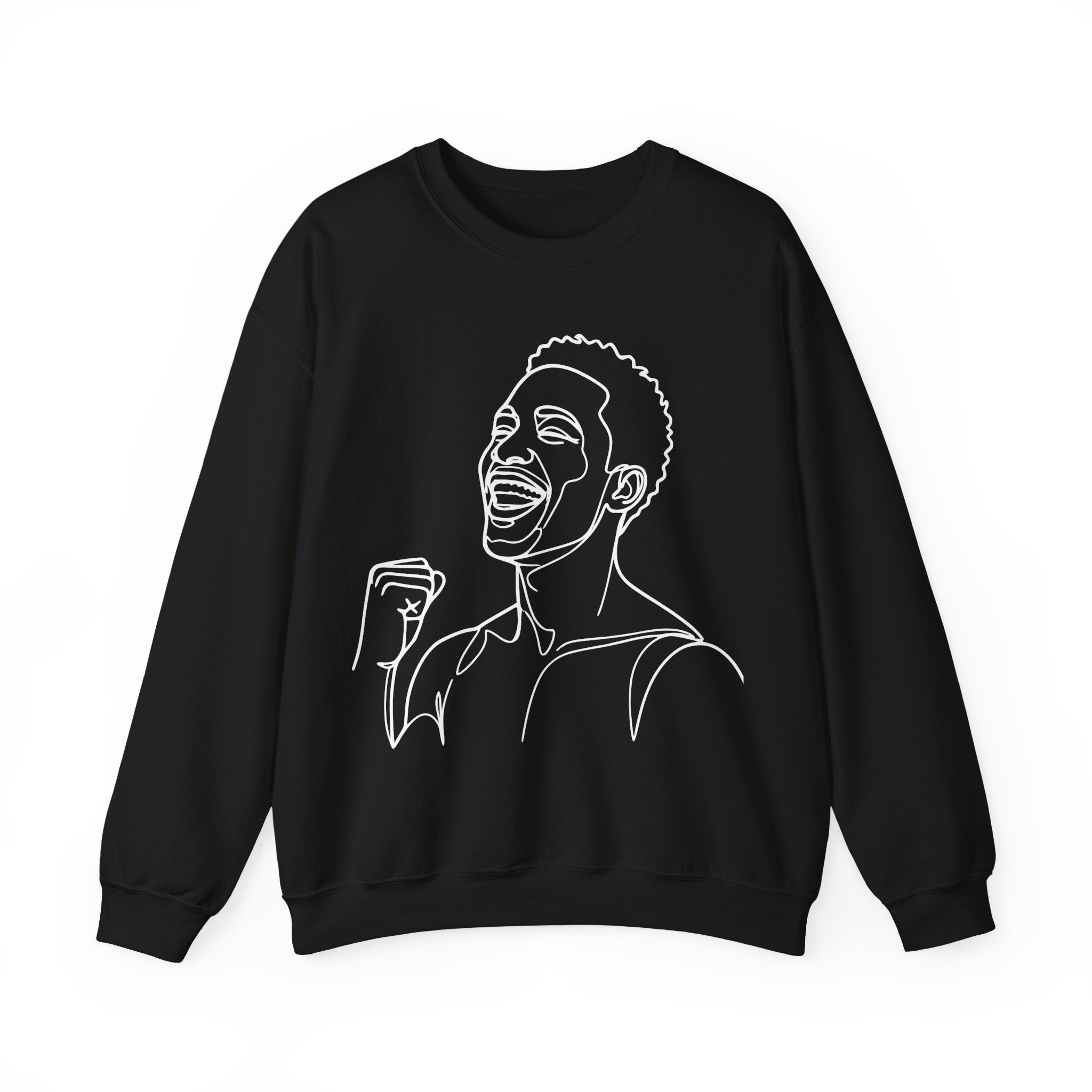 BLACK MAN SMILE Sweatshirt.