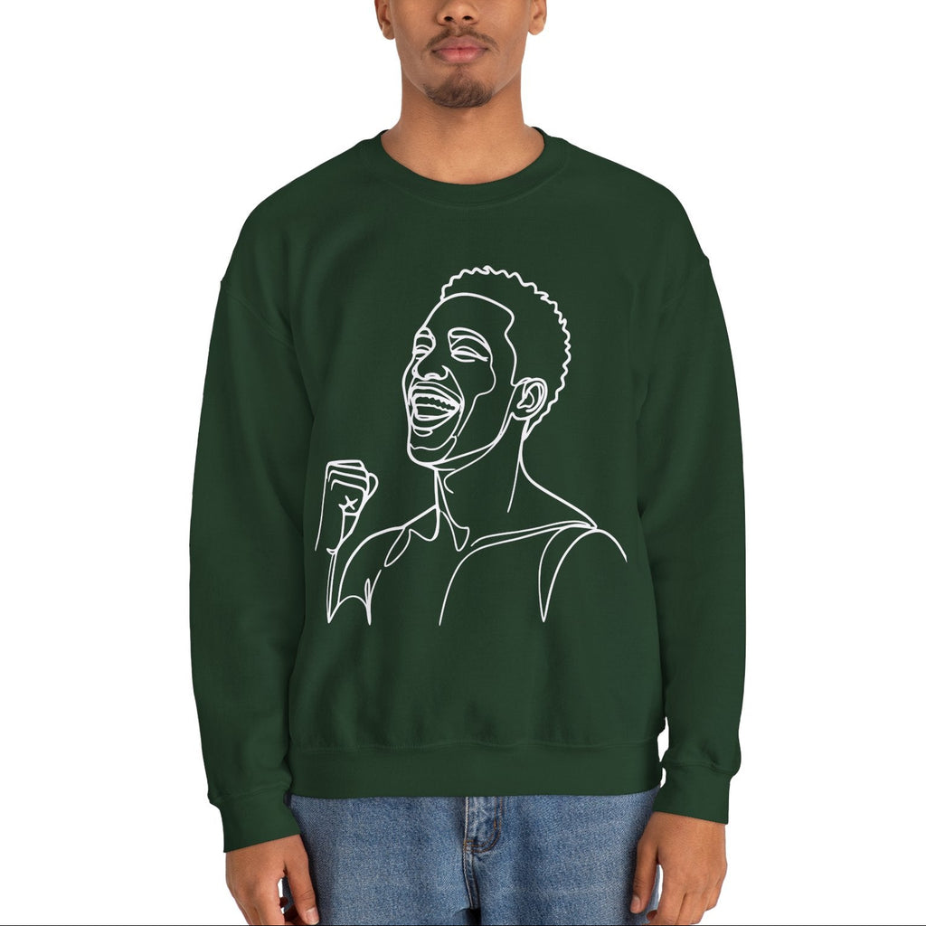 BLACK MAN SMILE Sweatshirt.