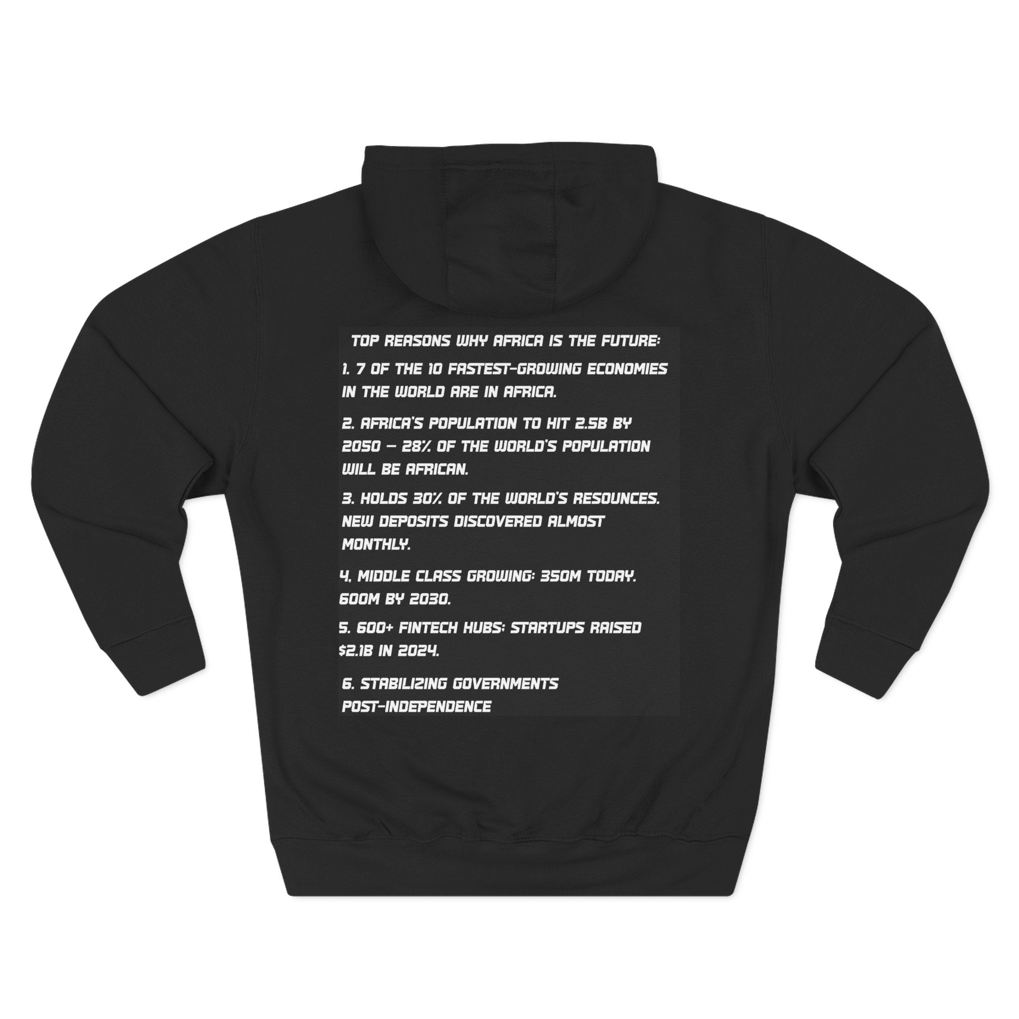 Africa: Earth's Superpower Hoodie