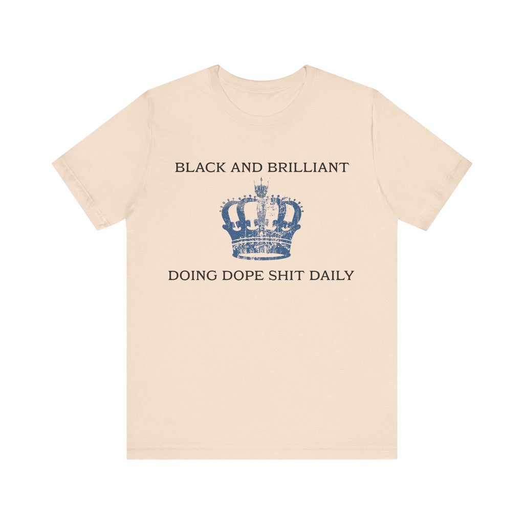 BLACK AND BRILLIANT T-shirt