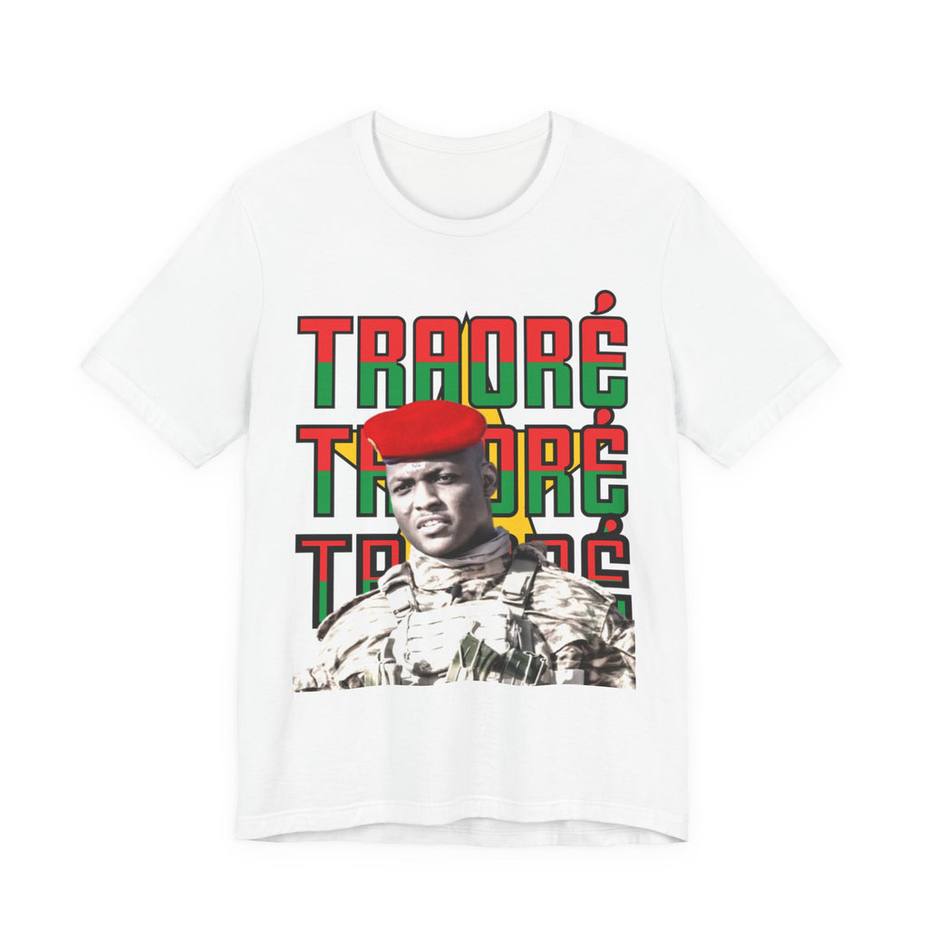 Captain Traore T-shirt: Burkina Faso Flag Pride Fashion Tee