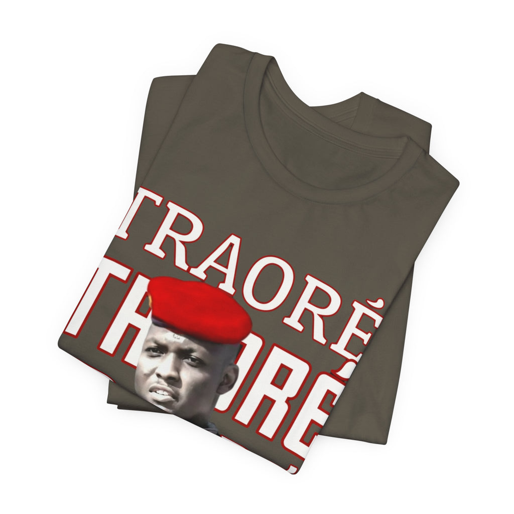 Ibrahim Traore T-shirt Burkina Faso Fashion Tee
