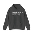 BLACK WITH A PORTFOLIO Hoodie