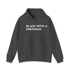 BLACK WITH A PORTFOLIO Hoodie
