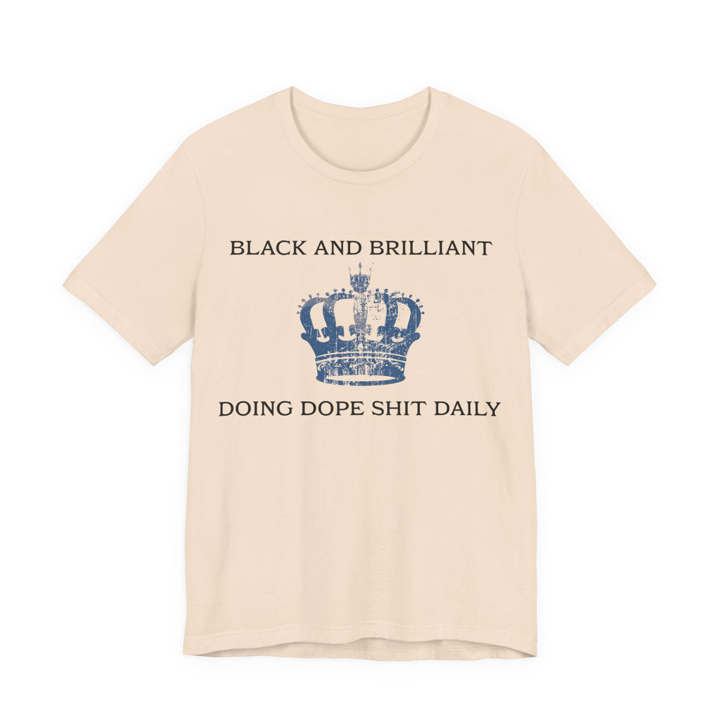 BLACK AND BRILLIANT T-shirt