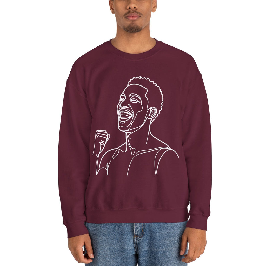 BLACK MAN SMILE Sweatshirt.