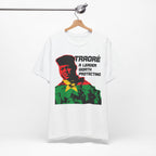 Ibrahim Traore Burkina Faso Flag "A Leader Worth Protecting" Fashion T-shirt
