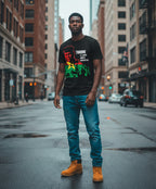 Ibrahim Traore Burkina Faso Flag "A Leader Worth Protecting" Fashion T-shirt