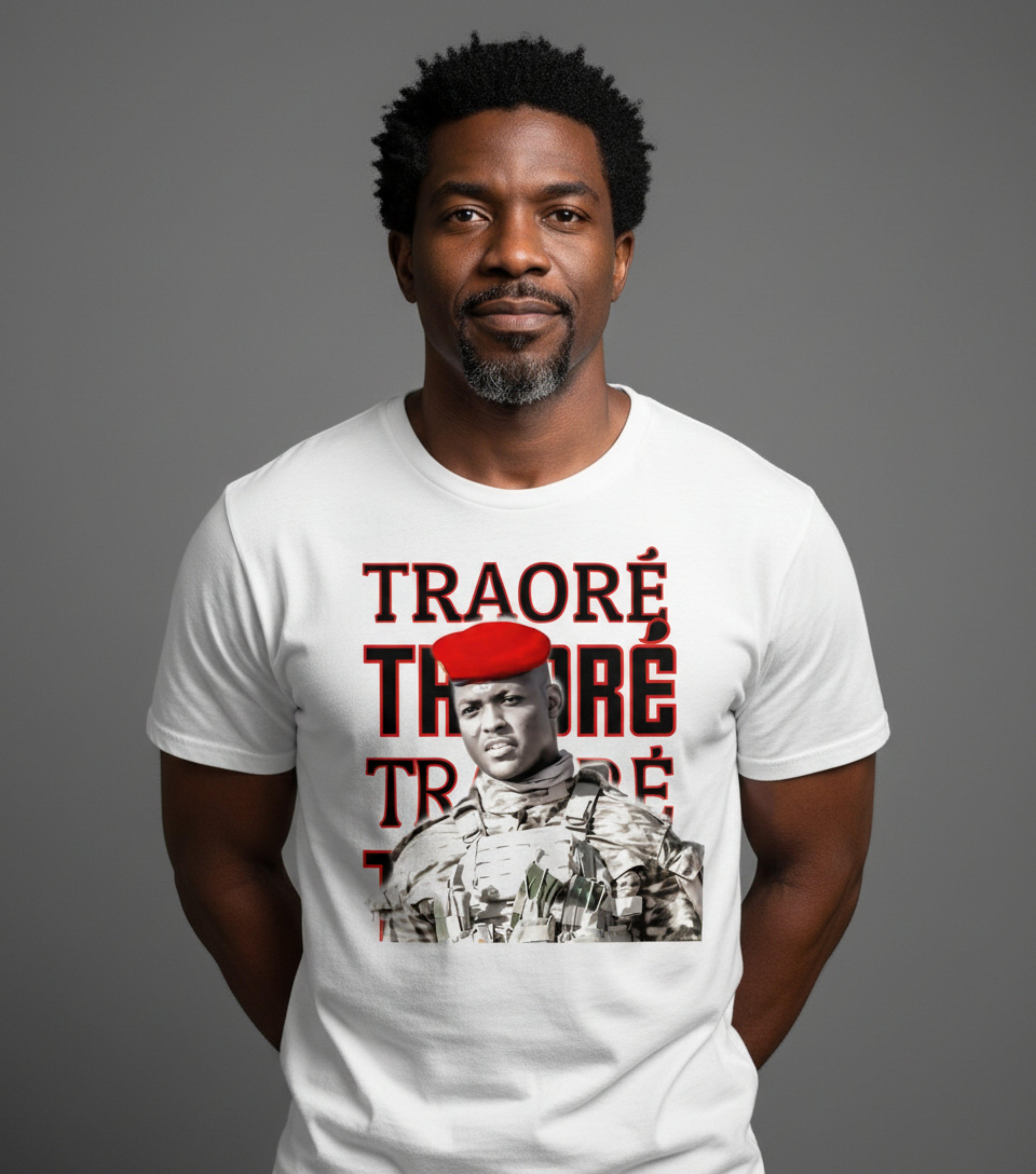 Ibrahim Traore T-shirt Burkina Faso Fashion Tee