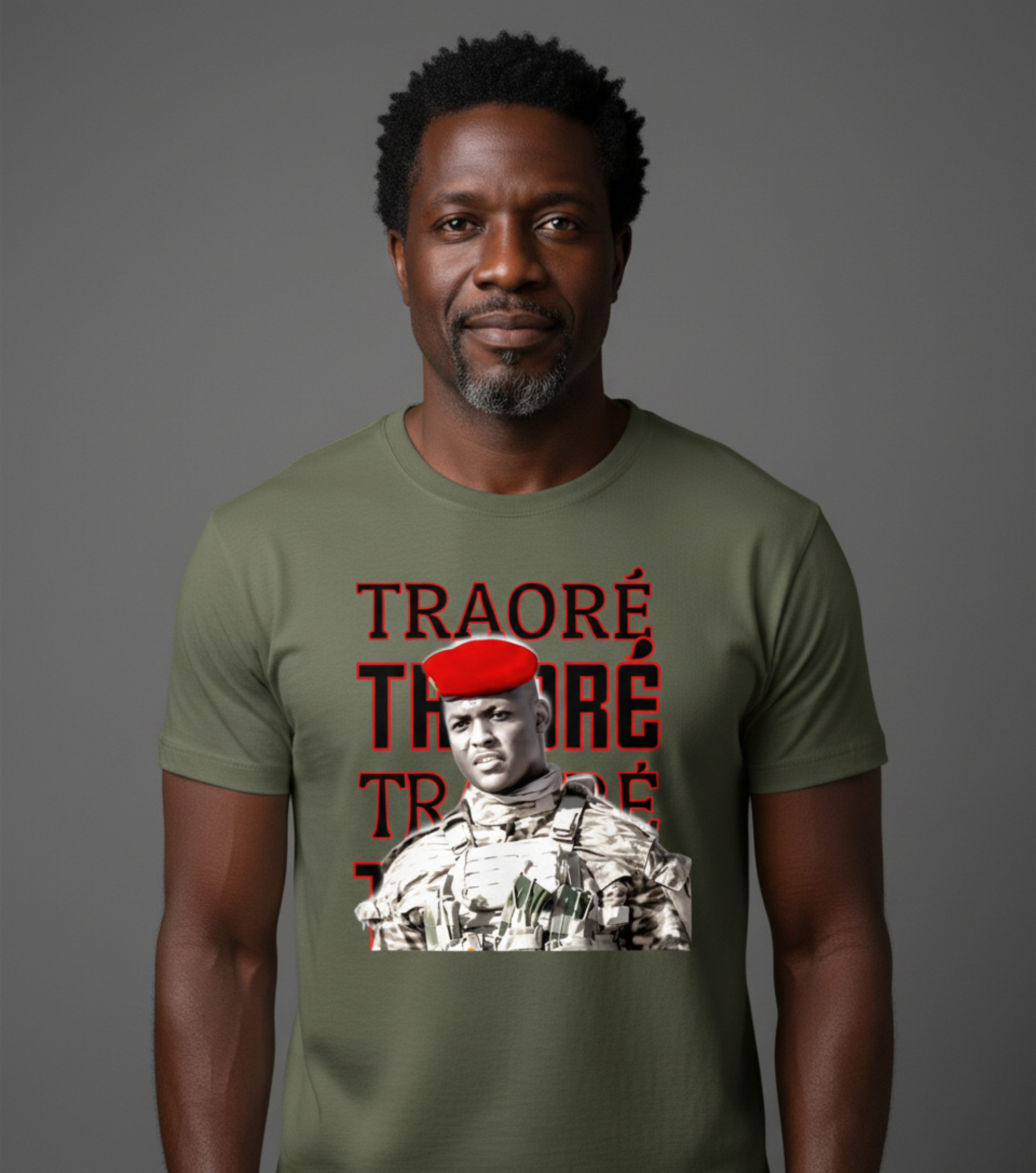 Ibrahim Traore T-shirt Burkina Faso Fashion Tee