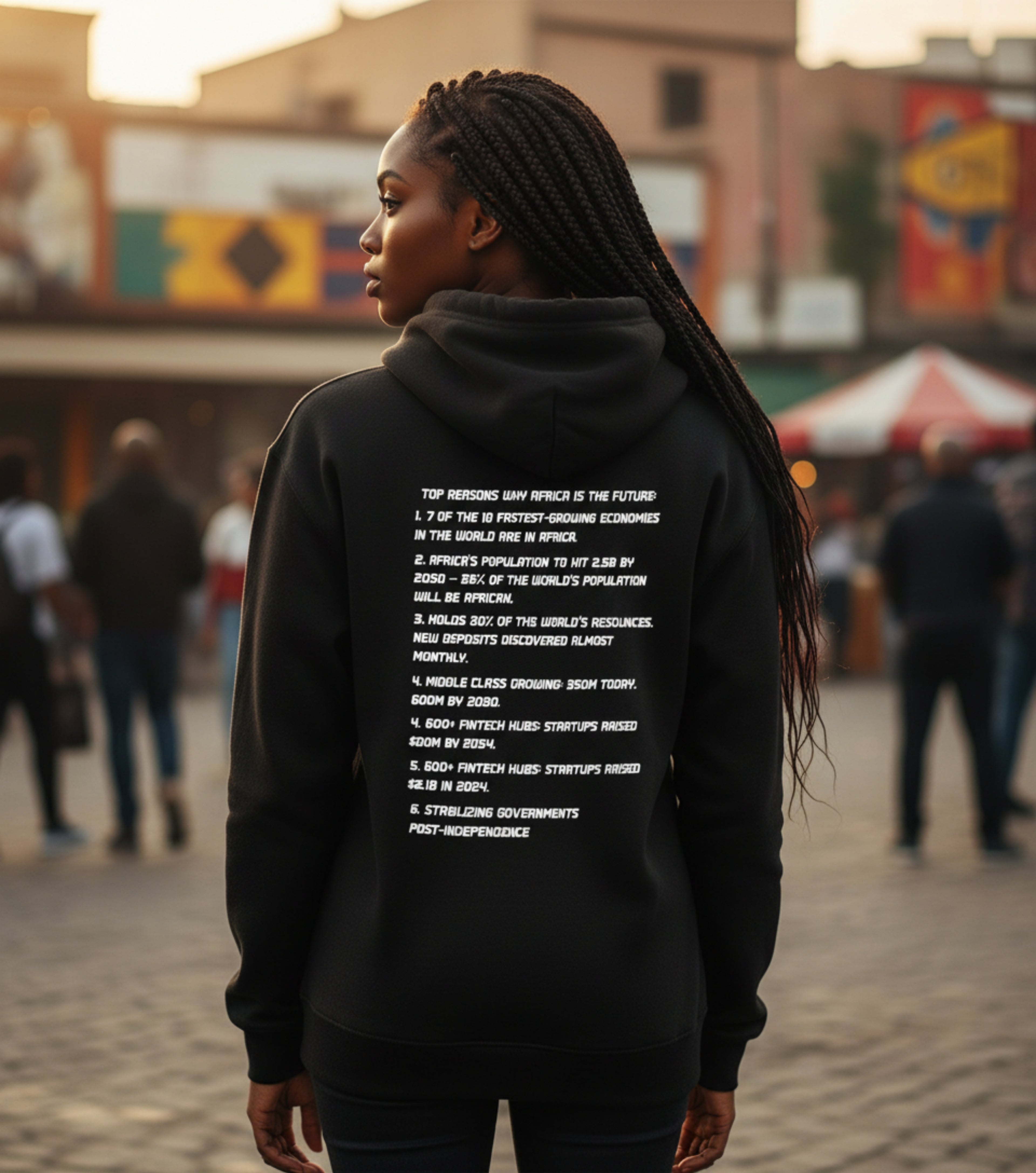 Africa: Earth's Superpower Hoodie