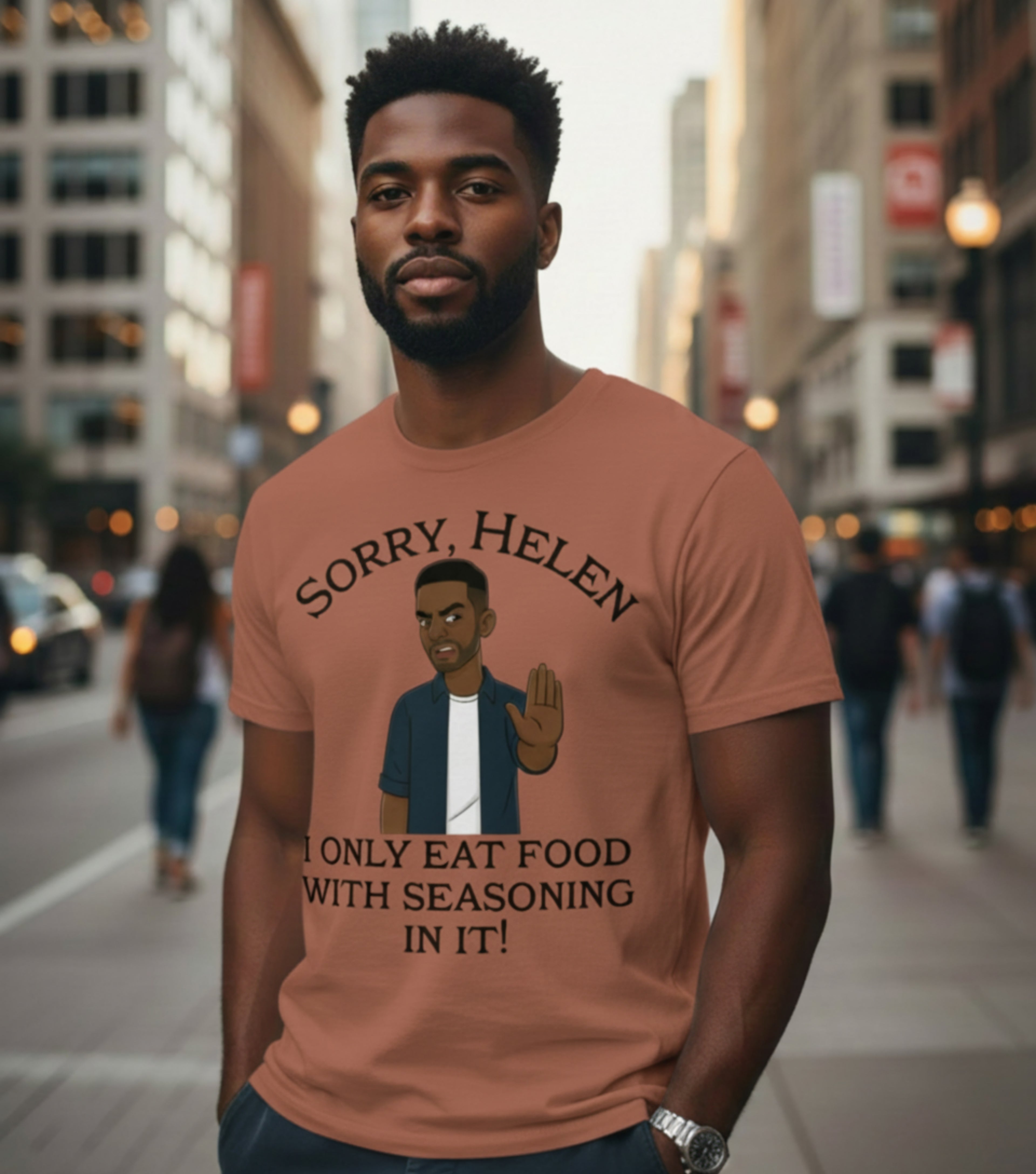 I Only Eat Food w/Seasoning T-Shirt