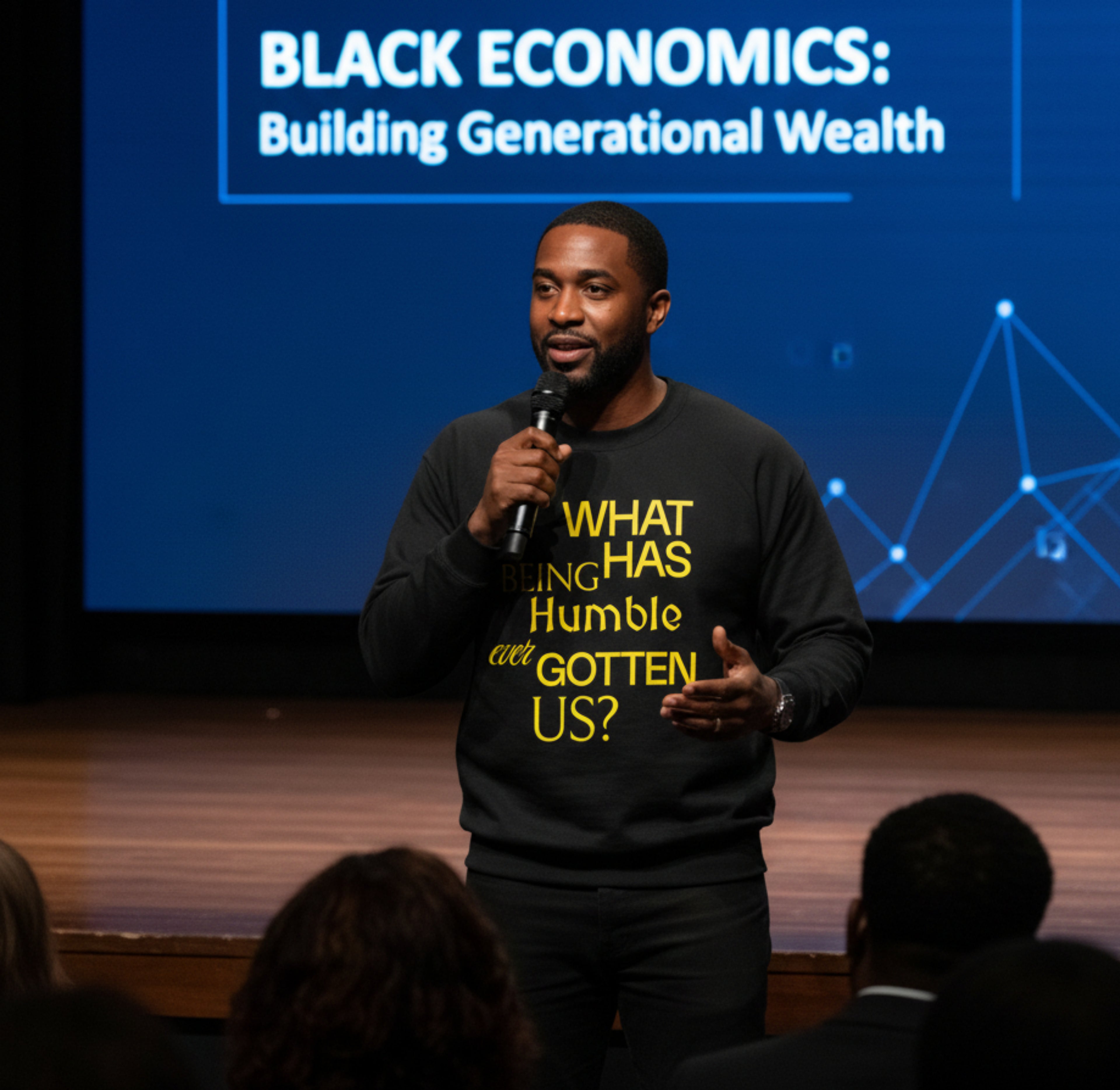 What Has Being Humble Ever Gotten Us? Sweatshirt.