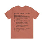 Black Swan Event Emergency Preparedness T-shirt