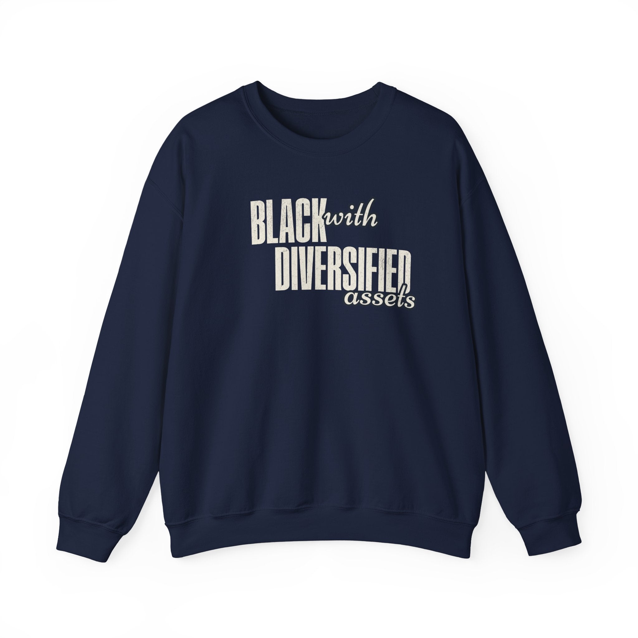BLACK WITH DIVERSIFIED ASSETS Sweatshirt