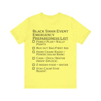 Black Swan Event Emergency Preparedness T-shirt
