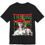 Captain Traore T-shirt: Burkina Faso Flag Pride Fashion Tee