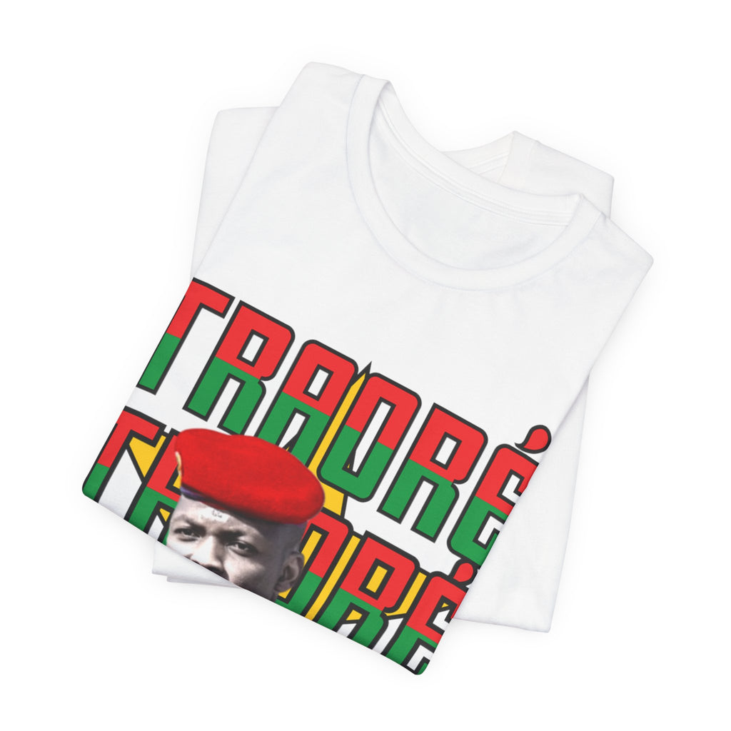 Captain Traore T-shirt: Burkina Faso Flag Pride Fashion Tee