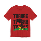 Ibrahim Traore/Burkina Faso Flag T-shirt Fashion Tee