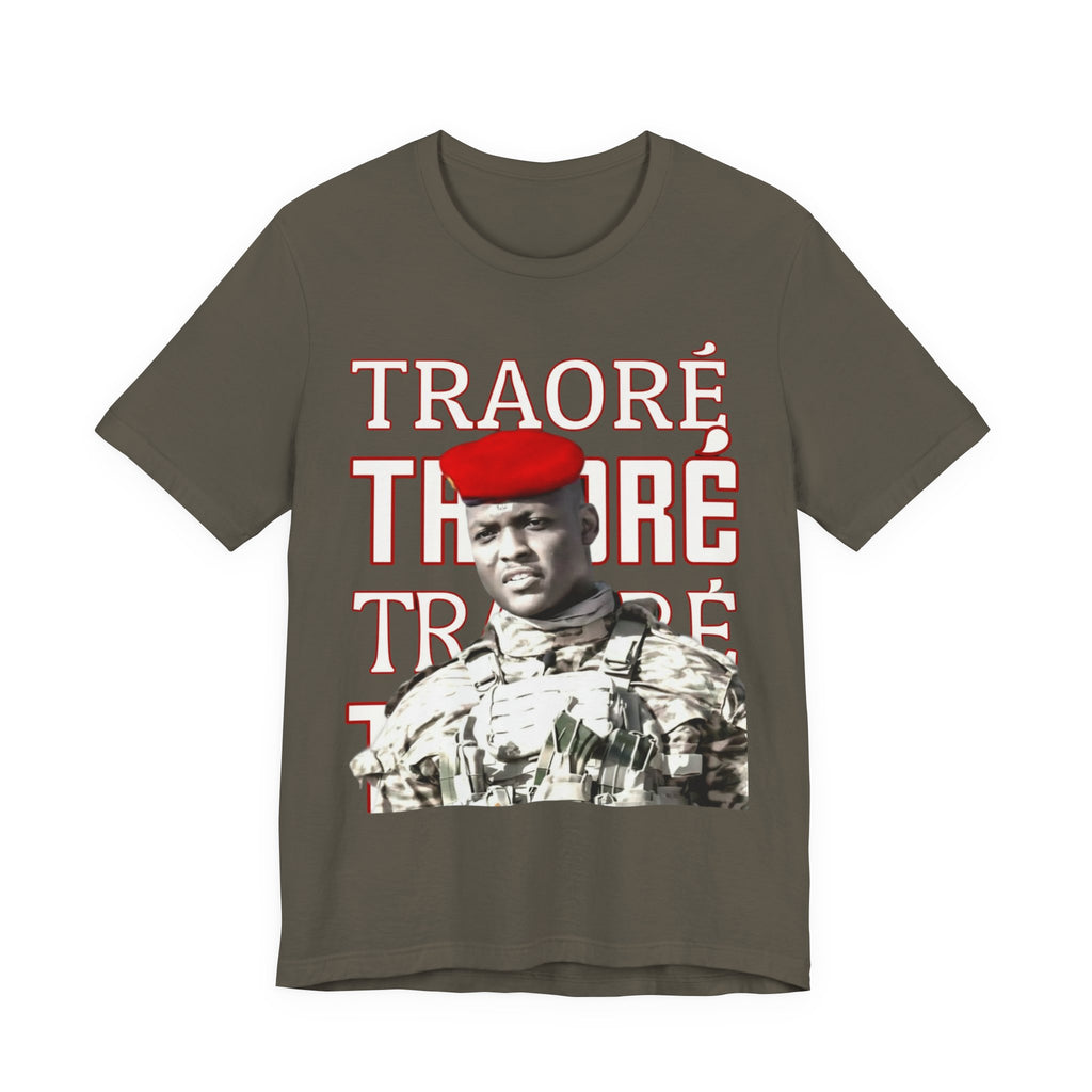 Ibrahim Traore T-shirt Burkina Faso Fashion Tee