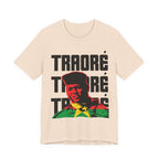 Ibrahim Traore/Burkina Faso Flag T-shirt Fashion Tee