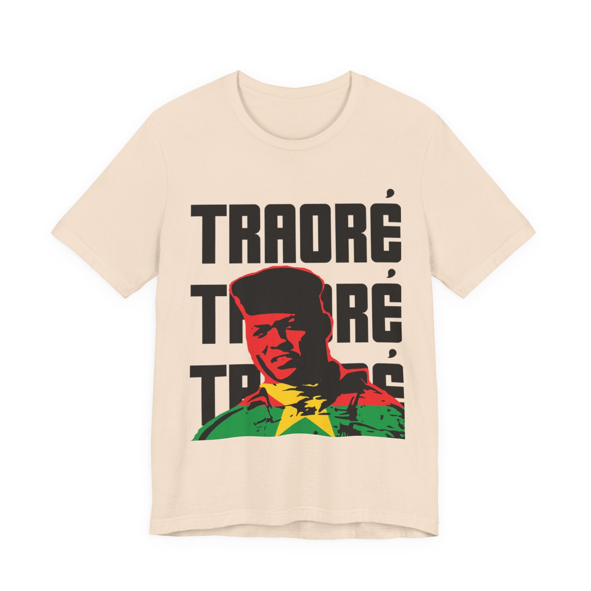 Ibrahim Traore/Burkina Faso Flag T-shirt Fashion Tee