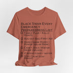 Black Swan Event Emergency Preparedness T-shirt
