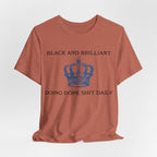BLACK AND BRILLIANT T-shirt