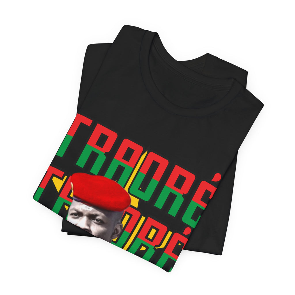 Captain Traore T-shirt: Burkina Faso Flag Pride Fashion Tee