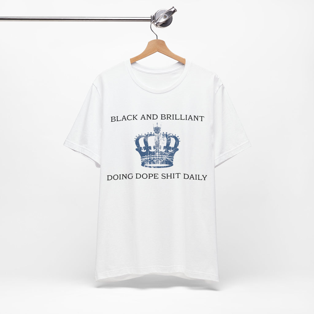BLACK AND BRILLIANT T-shirt