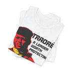 Ibrahim Traore Burkina Faso Flag "A Leader Worth Protecting" Fashion T-shirt