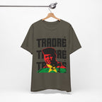 Ibrahim Traore/Burkina Faso Flag T-shirt Fashion Tee